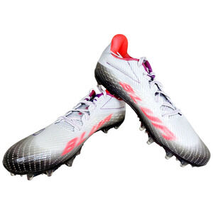 UNDER ARMOUR WMN BLUR SMOKE MC 'HALO GREY METALLIC ORE' CLEATS SZ 10 3025123-100